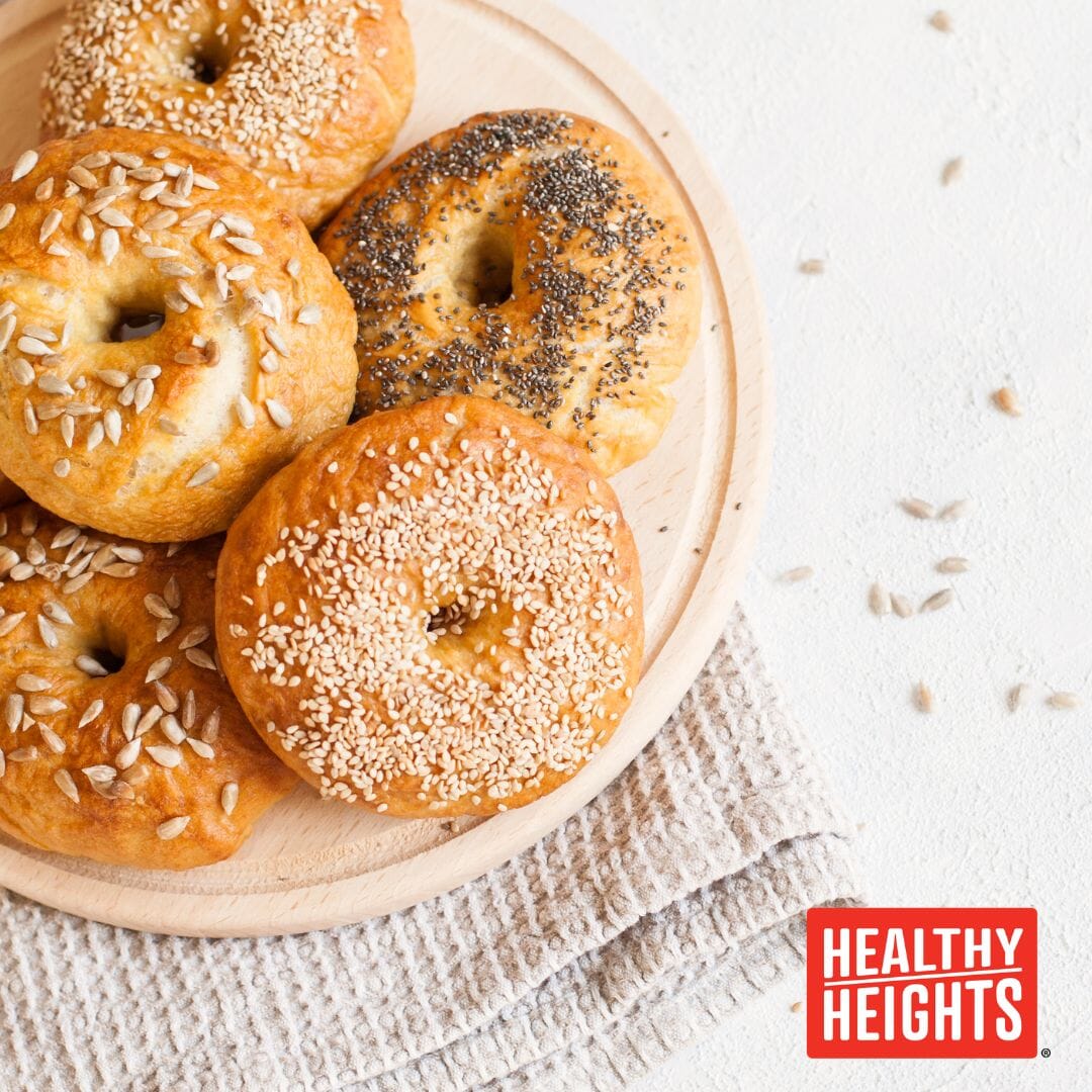 Power Packed Protein Bagels Healthy Heights