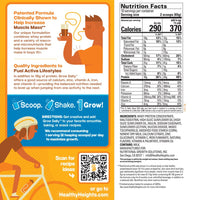 Healthy Heights Grow Daily Protein Shake for Boys – Ages 10+ - Healthy Heights pediatrician-developed plain growth shake for active kids, emphasizing children's nutrition and height. - Healthy Heights