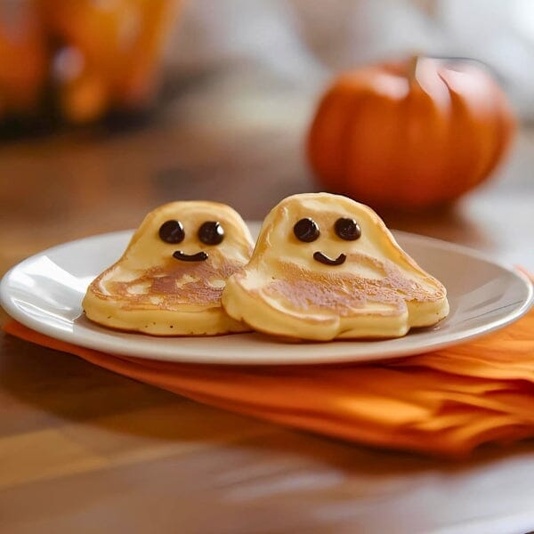 Boo-tiful Ghost Pancakes