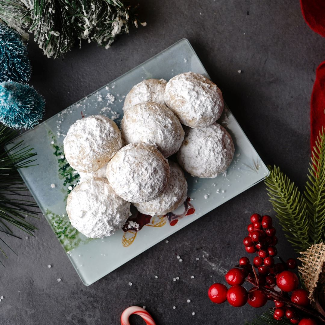Embrace the Festivities with White Chocolate Protein Snowballs!