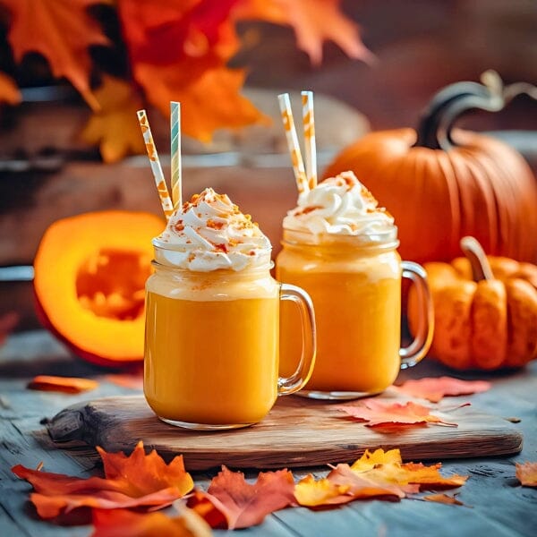 Mason Jar Pumpkin Pie Smoothie