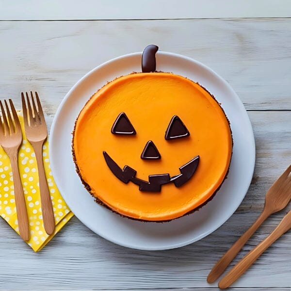 Spooky Halloween Cheesecake