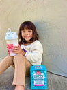 Healthy Heights® Happy Tummies Fruit Punch Probiotic & Prebiotic + Sunfiber® for Kids - 2 Pack