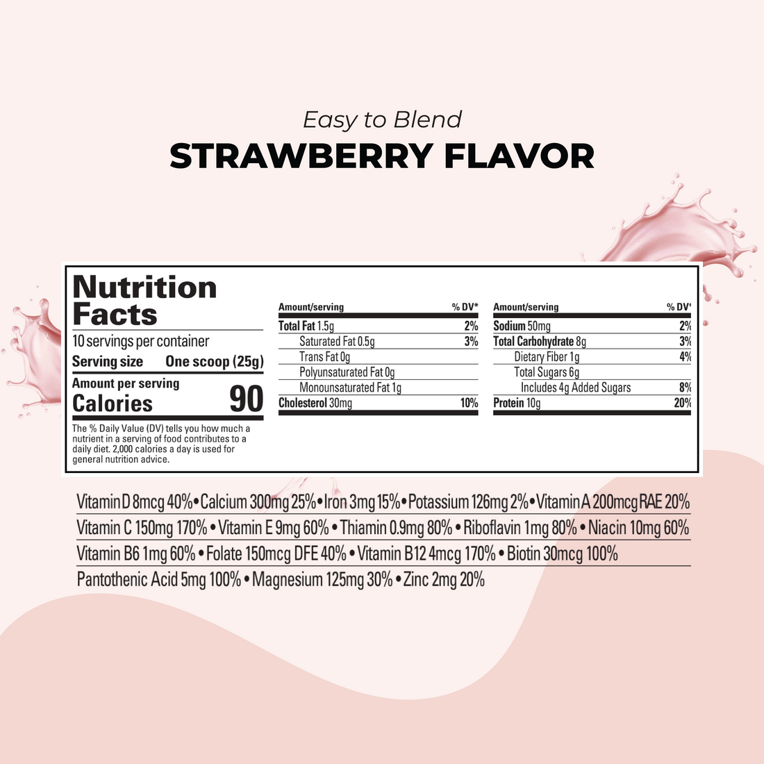 Healthy Heights Kidz Protein Shake Canister – Ages 2+ - Healthy Heights pediatrician-developed strawberry flavor growth shake with 90 calories, vitamins, and minerals for active. - Healthy Heights